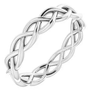 Woven-Design Band 51835 - 4.7 mm