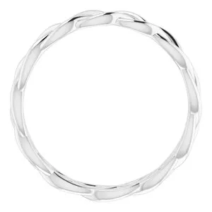 Woven-Design Band 51835 - 4.7 mm
